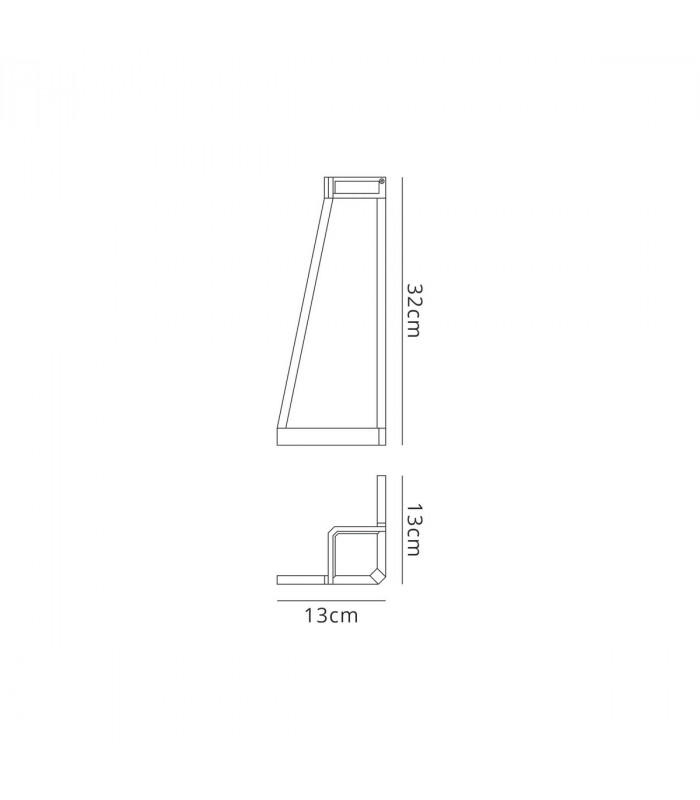 Minimal Table Lamp 5W LED 3000K 375lm White 3yrs Warranty-7