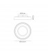 Moca Flush 36cm Round 30W LED 4000K 1900lm White / Mocha 3yrs Warranty-6