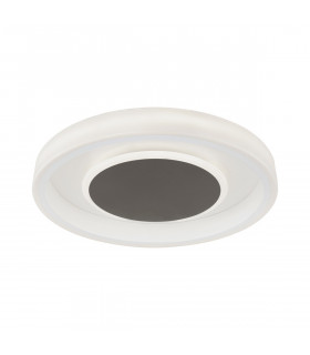 Moca Flush 50cm Round 40W LED 4000K 2400lm White / Mocha 3yrs Warranty-1