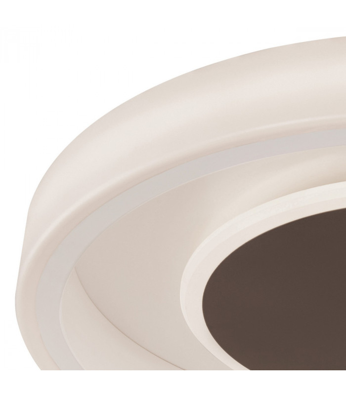 Moca Flush 50cm Round 40W LED 4000K 2400lm White / Mocha 3yrs Warranty-4