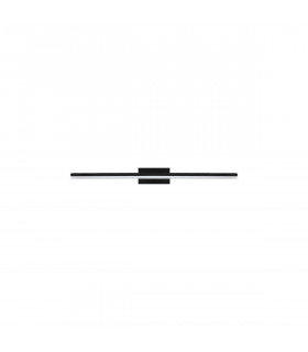 Morne Wall Light 12W LED 4000K 1080lm Black IP44 3yrs Warranty-1