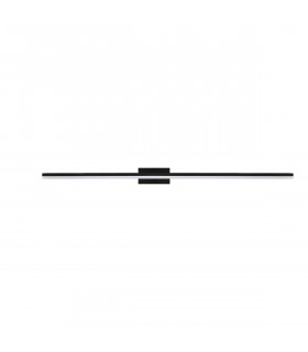 Morne Wall Light 20W LED 4000K 1800lm Black IP44 3yrs Warranty-1
