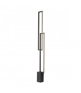 Mural Floor Lamp 48W LED 3000K 3840lm IP20 Matt Black 3yrs Warranty-1
