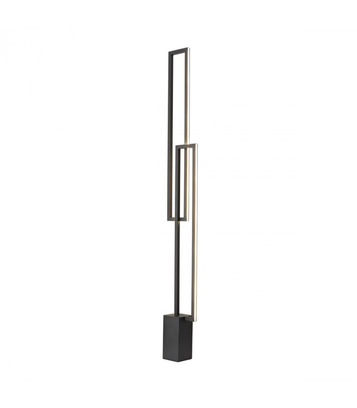 Mural Floor Lamp 48W LED 3000K 3840lm IP20 Matt Black 3yrs Warranty-1