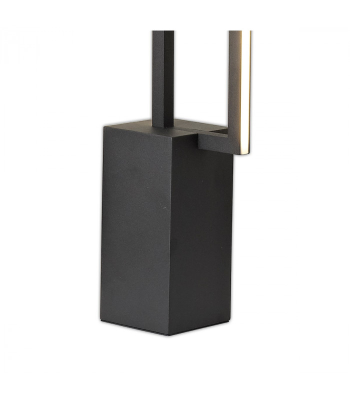 Mural Floor Lamp 48W LED 3000K 3840lm IP20 Matt Black 3yrs Warranty-3
