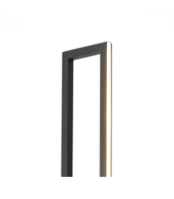 Mural Floor Lamp 48W LED 3000K 3840lm IP20 Matt Black 3yrs Warranty-5