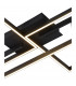 Mural Rectangular Ceiling 48W LED 3000K 3840lm IP20 Matt Black 3yrs Warranty-3