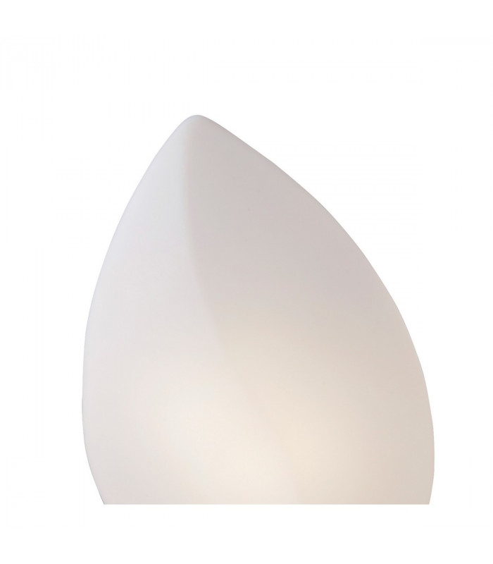 Natura Table Lamp 2 Light E27 Large Indoor Polished Chrome/Opal White-6