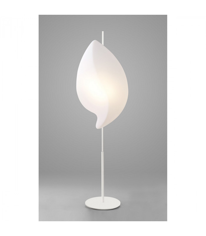 Natura Floor Lamp 2 Light E27 Outdoor IP44 Matt White/Opal White Item Weight: 15kg-2
