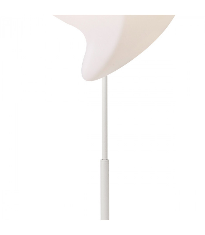 Natura Floor Lamp 2 Light E27 Outdoor IP44 Matt White/Opal White Item Weight: 15kg-6