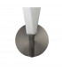 Neo Wall Lamp Switched 1 Light E27 Satin Nickel/Frosted White Glass-8