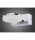 Nimbus Wall Lamp 1 Light 5W LED 3000K 450lm Polished Chrome/Frosted Acrylic 3yrs Warranty-2