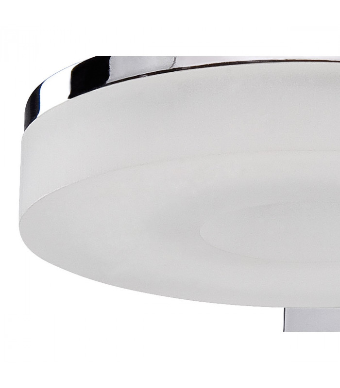 Nimbus Wall Lamp 1 Light 5W LED 3000K 450lm Polished Chrome/Frosted Acrylic 3yrs Warranty-6