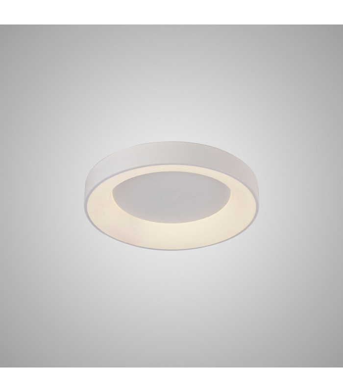Niseko Ring Ceiling 45cm 30W LED, 3000K, 2250lm, White, 3yrs Warranty