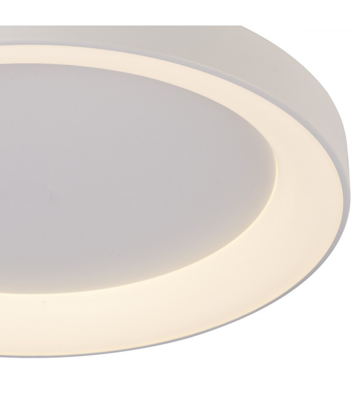 Niseko Ring Ceiling 45cm 30W LED, 3000K, 2250lm, White, 3yrs Warranty