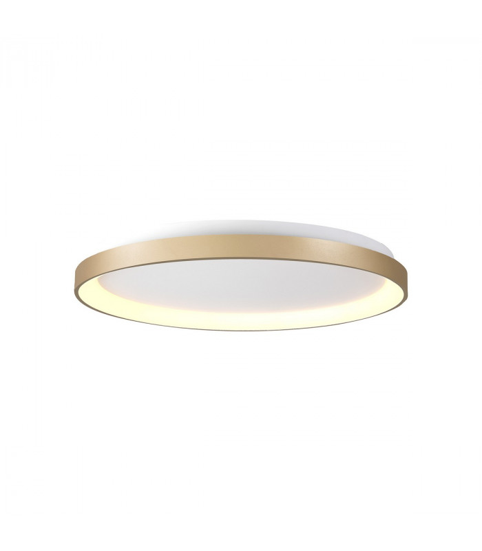 Niseko Ring Ceiling 78cm 58W LED, 3000K, 4700lm, Gold, 3yrs Warranty