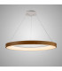 Niseko Ring Pendant 90cm 66W LED, 3000K-6000K Tuneable, 5440lm, Remote Control, Wood, 3yrs Warranty