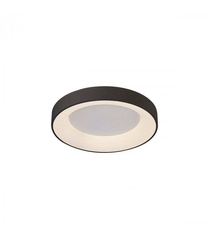 Niseko Ring Ceiling 45cm 30W LED, 3000K, 2250lm, Black, 3yrs Warranty