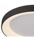 Niseko Ring Ceiling 45cm 30W LED, 3000K, 2250lm, Black, 3yrs Warranty