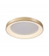 Niseko Ring Ceiling 65cm 48W LED, 3000K, 3900lm, Gold, 3yrs Warranty