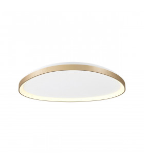 Niseko Triangular Ceiling 61cm 48W LED, 3000K, 2900lm, Gold, 3yrs Warranty
