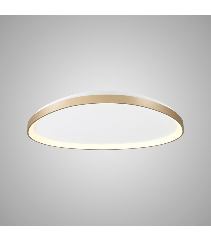 Niseko Triangular Ceiling 61cm 48W LED, 3000K, 2900lm, Gold, 3yrs Warranty