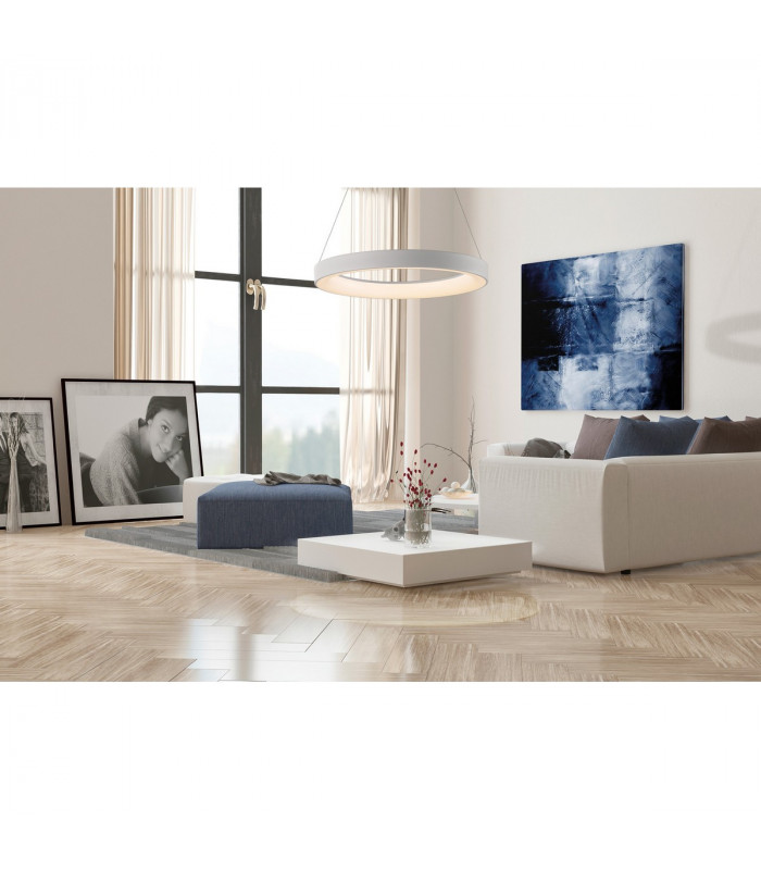 Niseko Triangular Ceiling 61cm 48W LED, 3000K, 2900lm, Gold, 3yrs Warranty
