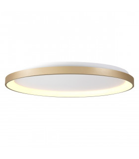 Niseko Ring Ceiling 90cm 78W LED, 3000K, 6200lm, Gold, 3yrs Warranty