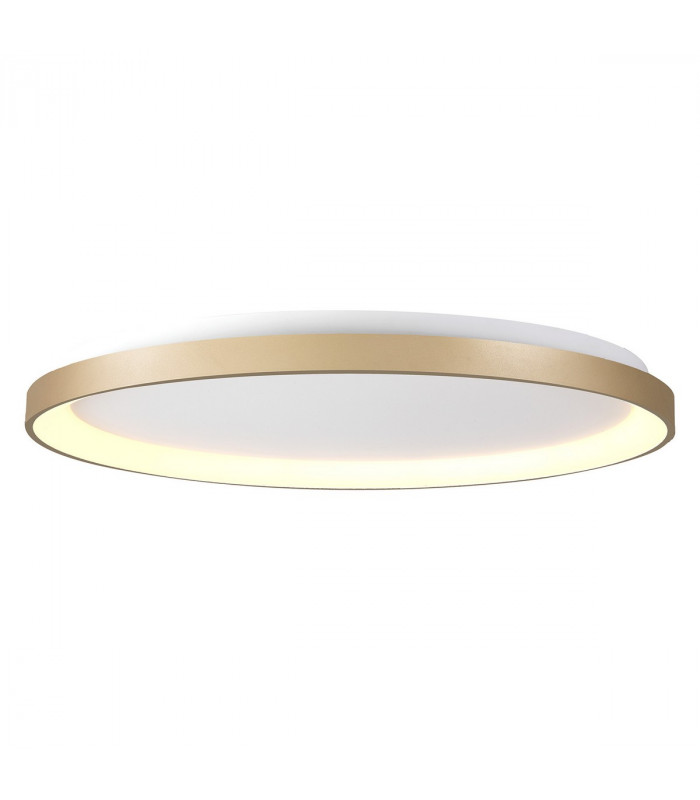 Niseko Ring Ceiling 90cm 78W LED, 3000K, 6200lm, Gold, 3yrs Warranty