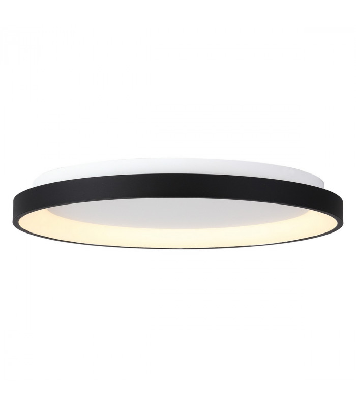 Niseko Ring Ceiling 90cm 78W LED, 3000K, 6200lm, Black, 3yrs Warranty