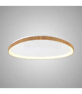 Niseko Triangular Ceiling 61cm 48W LED, 3000K, 2900lm, Wood, 3yrs Warranty