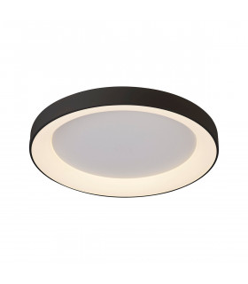 Niseko Ring Ceiling 65cm 48W LED, 3000K, 3900lm, Black, 3yrs Warranty