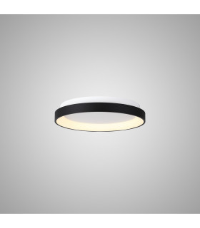 Niseko Ring Ceiling 78cm 58W LED, 3000K, 4700lm, Black, 3yrs Warranty