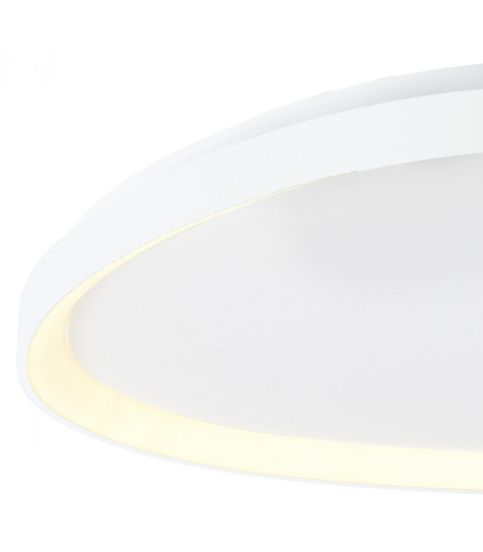 Niseko Triangular Ceiling 42cm 35W LED, 3000K, 2300lm, White, 3yrs Warranty