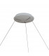 Niseko Ring Pendant 65cm 50W LED, 3000K-6000K Tuneable, 3760lm, Remote Control, Wood, 3yrs Warranty