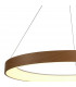 Niseko Ring Pendant 65cm 50W LED, 3000K-6000K Tuneable, 3760lm, Remote Control, Wood, 3yrs Warranty