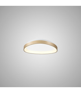 Niseko Triangular Ceiling 42cm 35W LED, 3000K, 2300lm, Gold, 3yrs Warranty