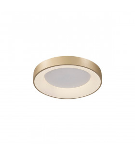 Niseko Ring Ceiling 45cm 30W LED, 3000K, 2250lm, Gold, 3yrs Warranty