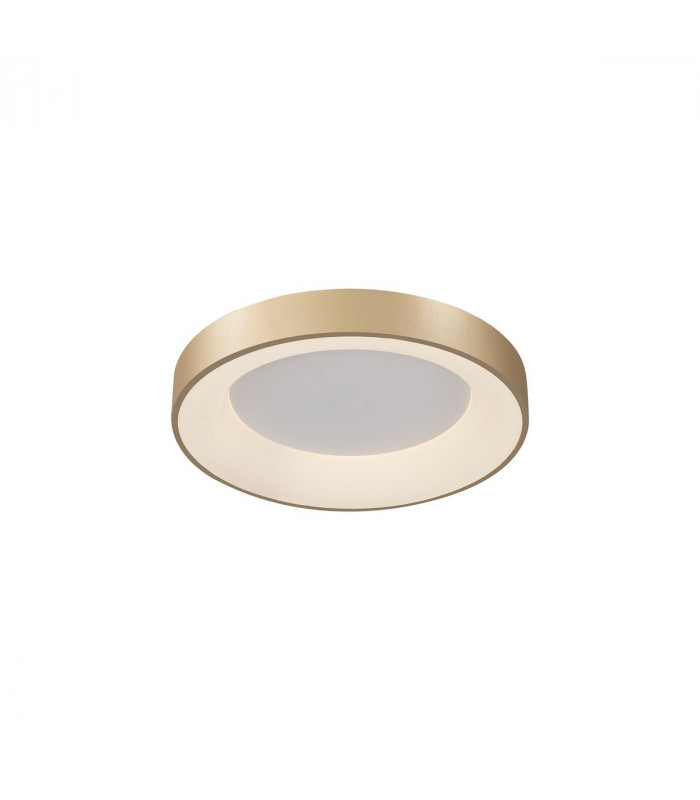 Niseko Ring Ceiling 45cm 30W LED, 3000K, 2250lm, Gold, 3yrs Warranty