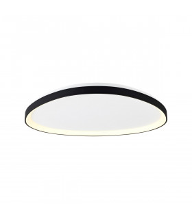 Niseko Triangular Ceiling 61cm 48W LED, 3000K, 2900lm, Black, 3yrs Warranty