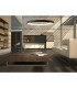 Niseko Triangular Ceiling 61cm 48W LED, 3000K, 2900lm, Black, 3yrs Warranty