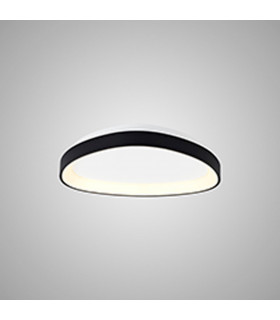 Niseko Triangular Ceiling 42cm 35W LED, 3000K, 2300lm, Black, 3yrs Warranty