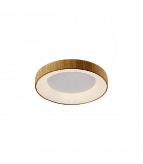 Niseko Ring Ceiling 45cm 30W LED, 3000K, 2250lm, Wood, 3yrs Warranty