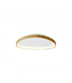 Niseko Triangular Ceiling 42cm 35W LED, 3000K, 2300lm, Wood, 3yrs Warranty