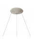 Niseko Ring Pendant 65cm 50W LED, 3000K-6000K Tuneable, 3500lm, Remote Control, White, 3yrs Warranty