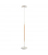 Noa Floor Lamp 2 Light 21W Down 9W Up LED 3000K 3000lm Touch Dimmer Matt White/Beech 3yrs Warranty-1