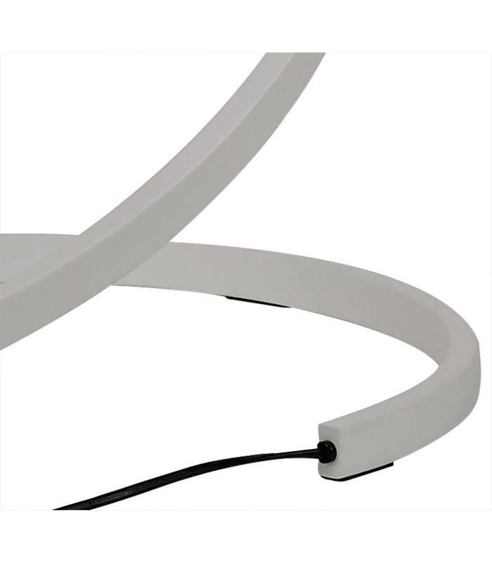 Nur Blanco XL Floor Lamp 22W LED 4000K 1800lm Dimmable White / Frosted Acrylic 3yrs Warranty-4