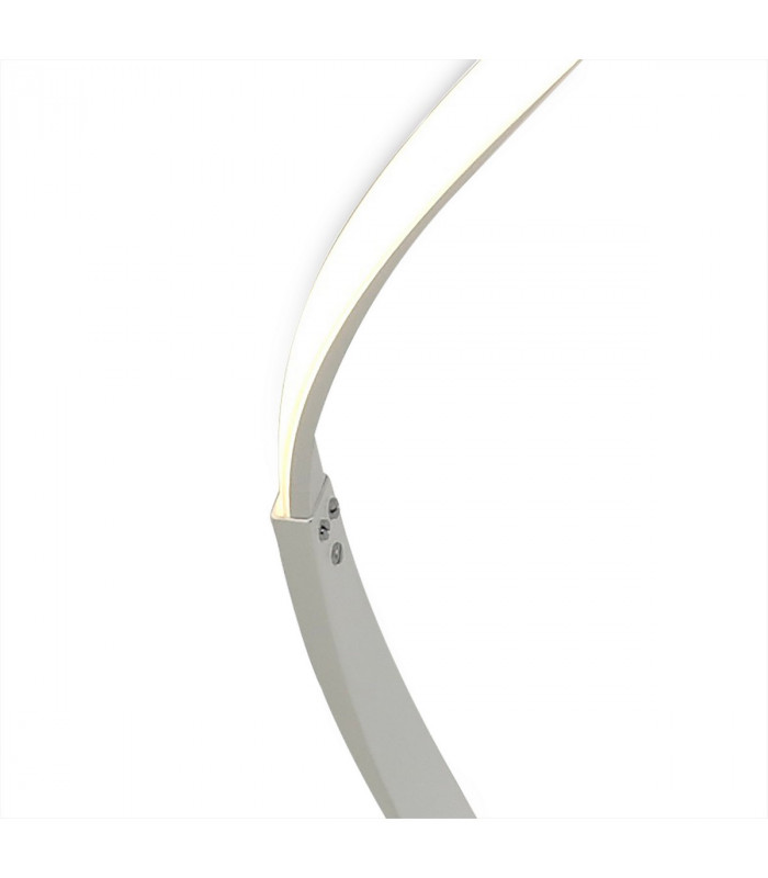 Nur Blanco XL Floor Lamp 22W LED 4000K 1800lm Dimmable White / Frosted Acrylic 3yrs Warranty-5