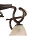 (0001 002) Oberture Ceiling 4 Light E14 Brown/Black Oxide-6