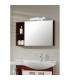 Ola Wall Lamp 6W LED Oval 3000K IP44 450lm Polished Chrome/Frosted Acrylic 3yrs Warranty-3